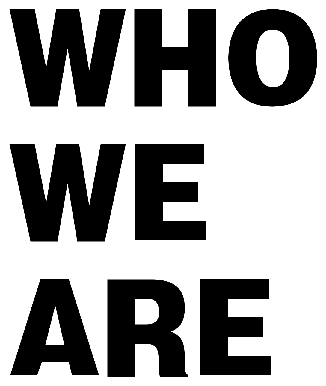 Who we are